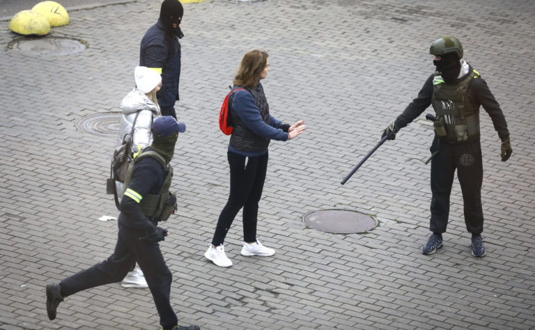 Protesty v Bielorusku