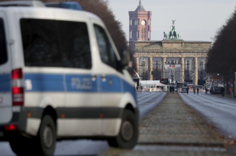 Berlín, polícia