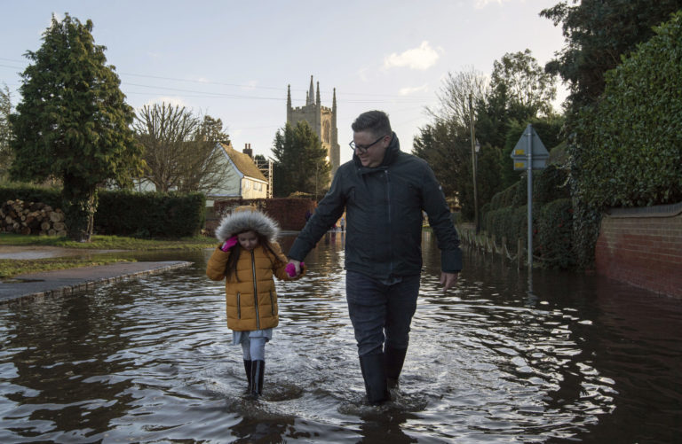Britain Stormy Weather