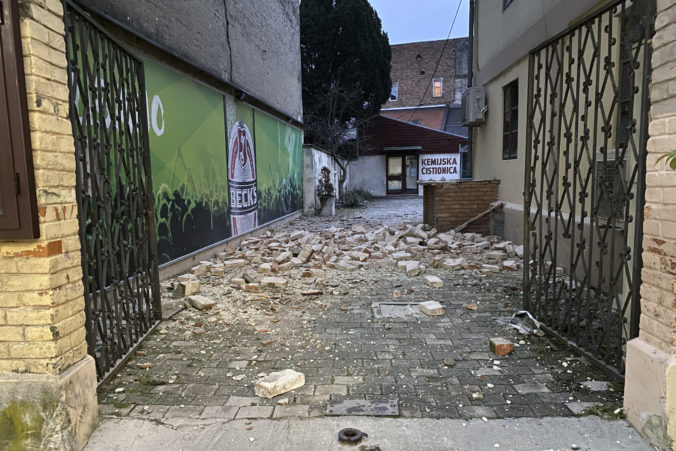 Zemetrasenie v Chorvátsku