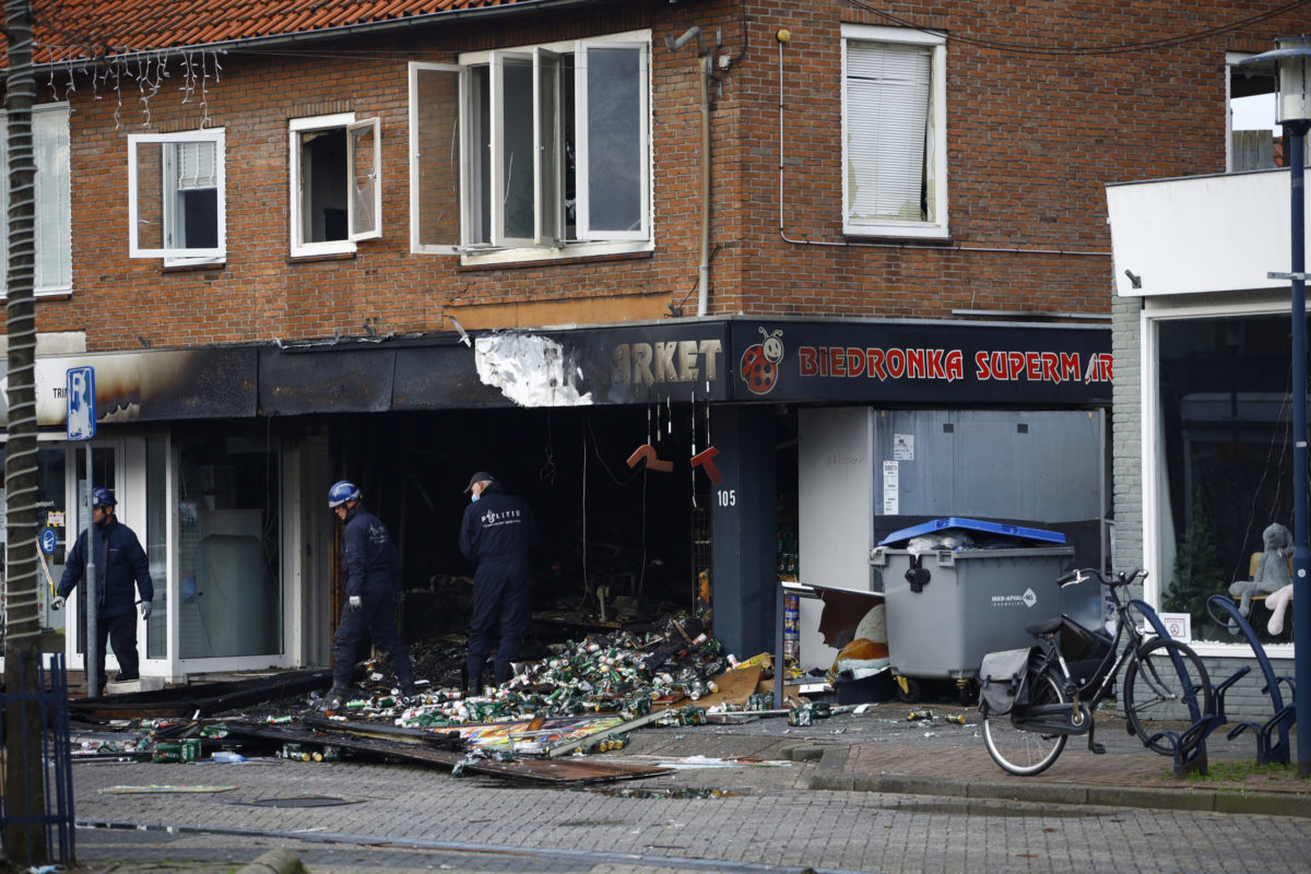 Netherlands Explosion