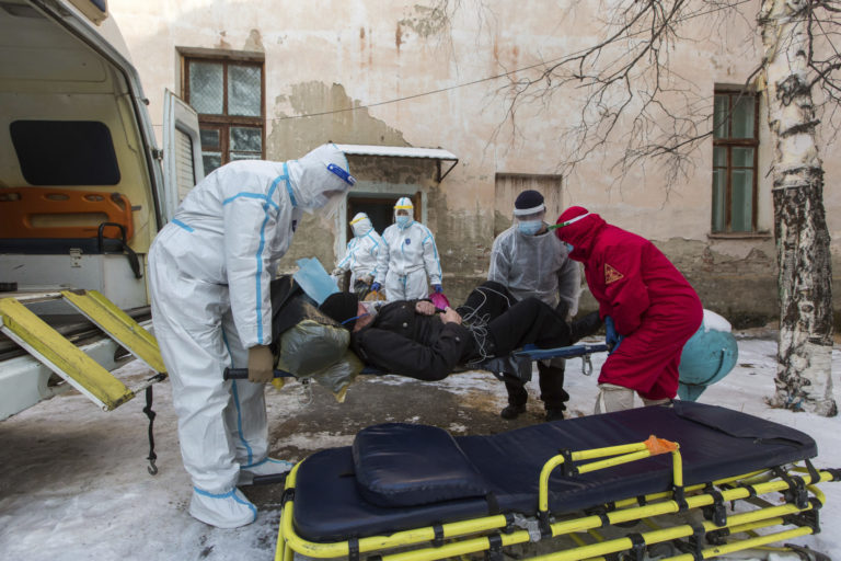Virus Outbreak Russia Vaccination