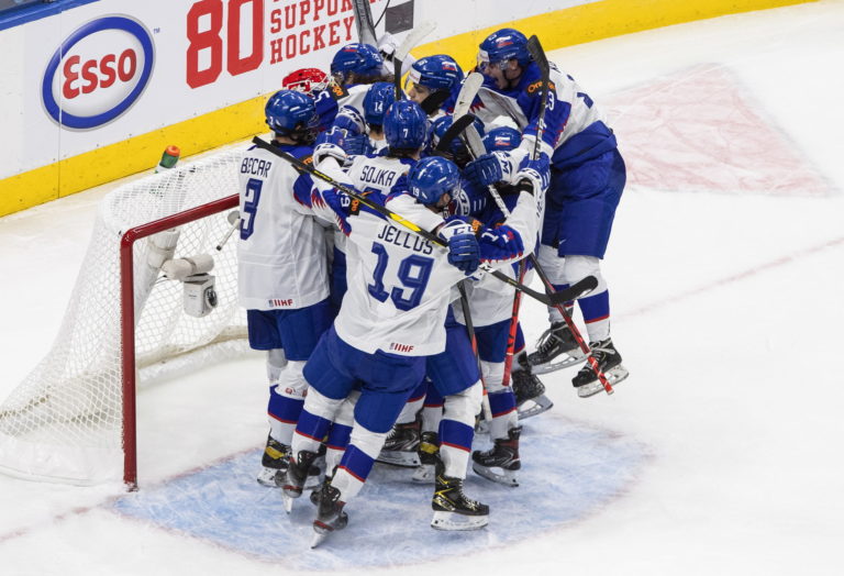 MS v hokeji do 20 rokov, Slovensko - Švajčiarsko, Edmonton