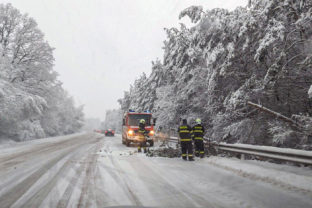 POČASIE: Silné sneženie v Košickom kraji