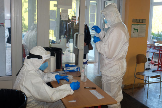 Testovanie, antigénové testy