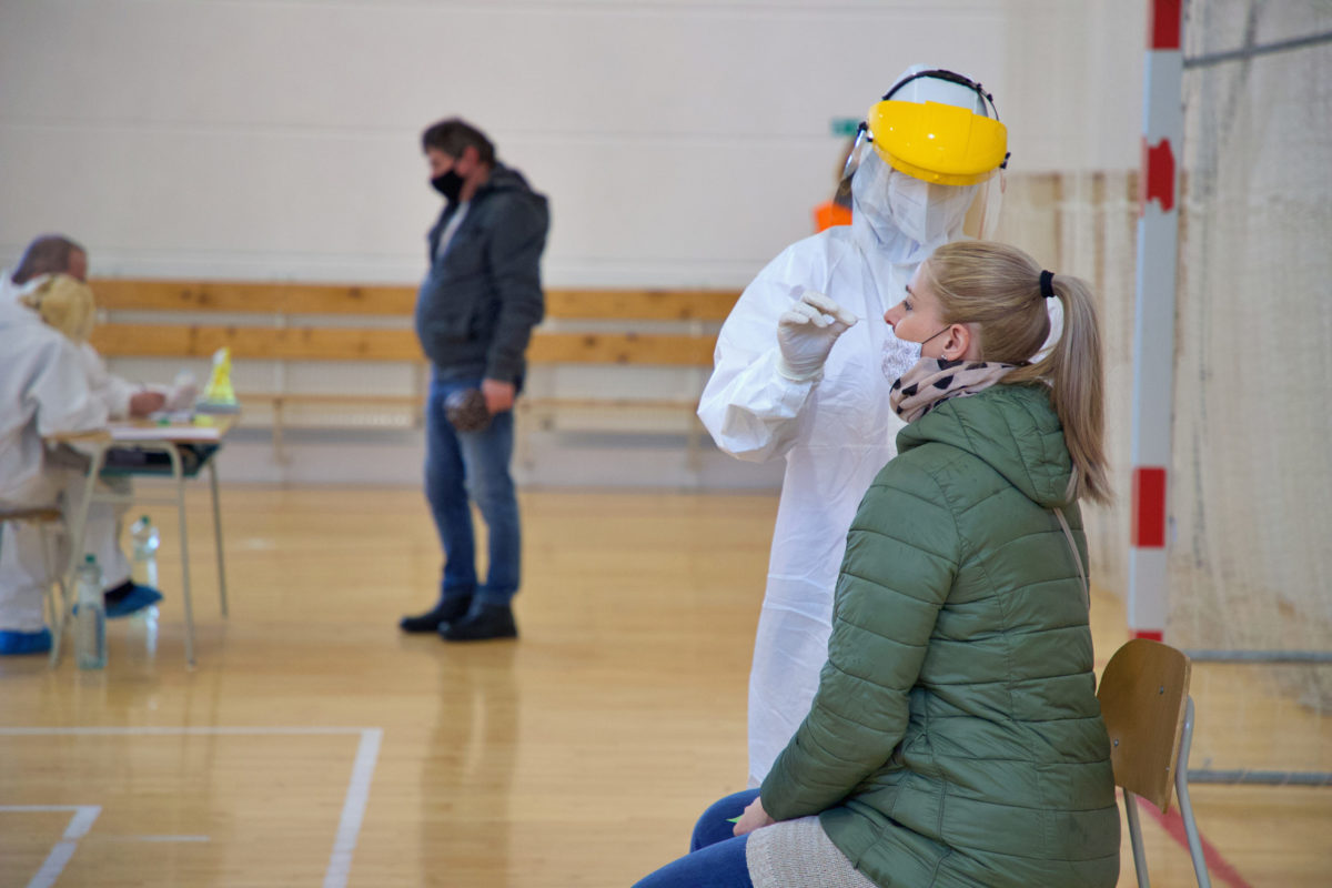COVID 19: Odberné miesto v iline