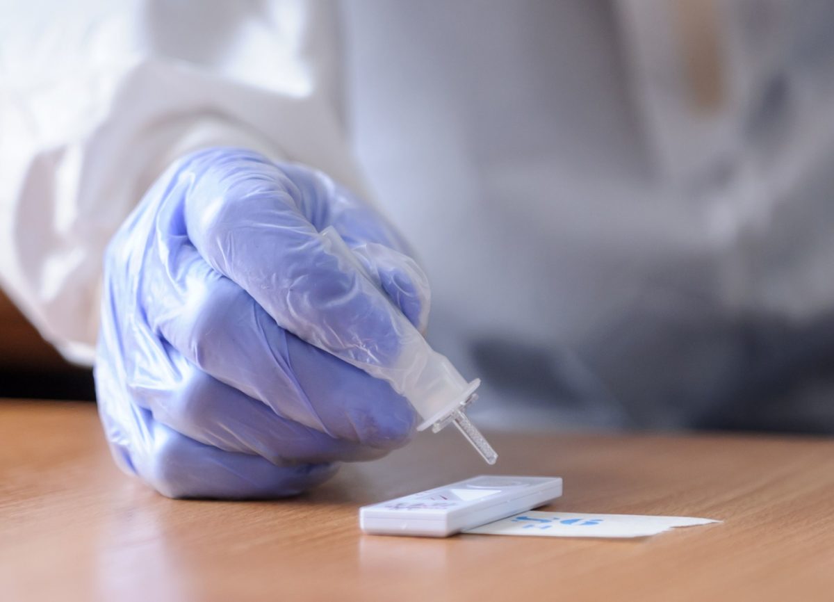 Antigénový test, COVID 19