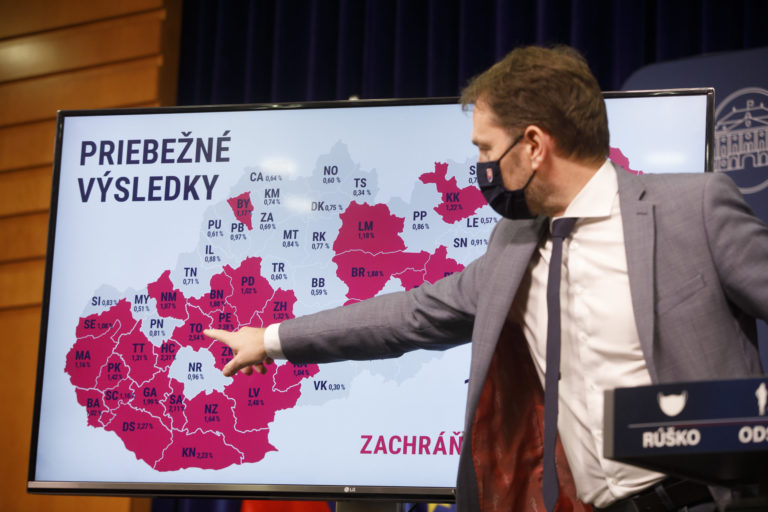 PREMIÉR: Priebežné výsledky testovania na COVID 19