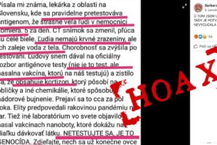 Hoax, koronavírus