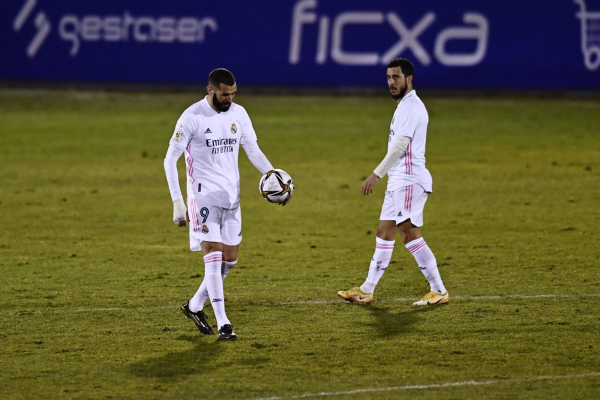 Karim Benzema, Eden Hazard, Real Madrid