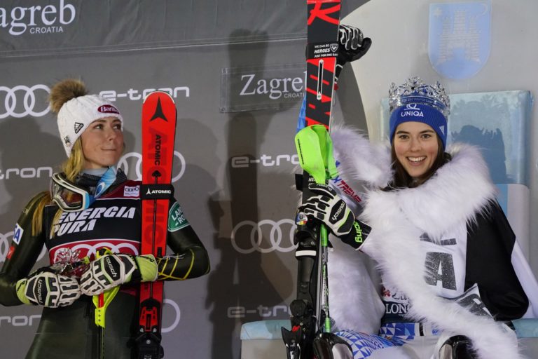 Mikaela Shiffrinová, Petra Vlhová