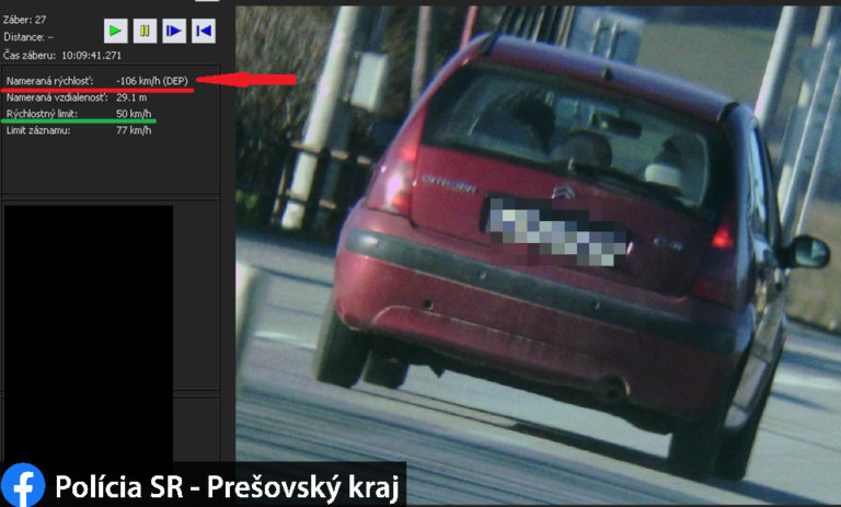 Pokuta, rýchlosť