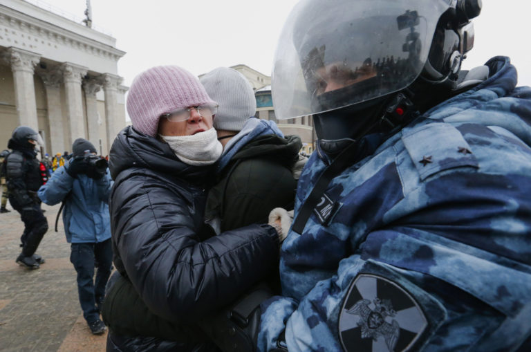 Russia Navalny Protests