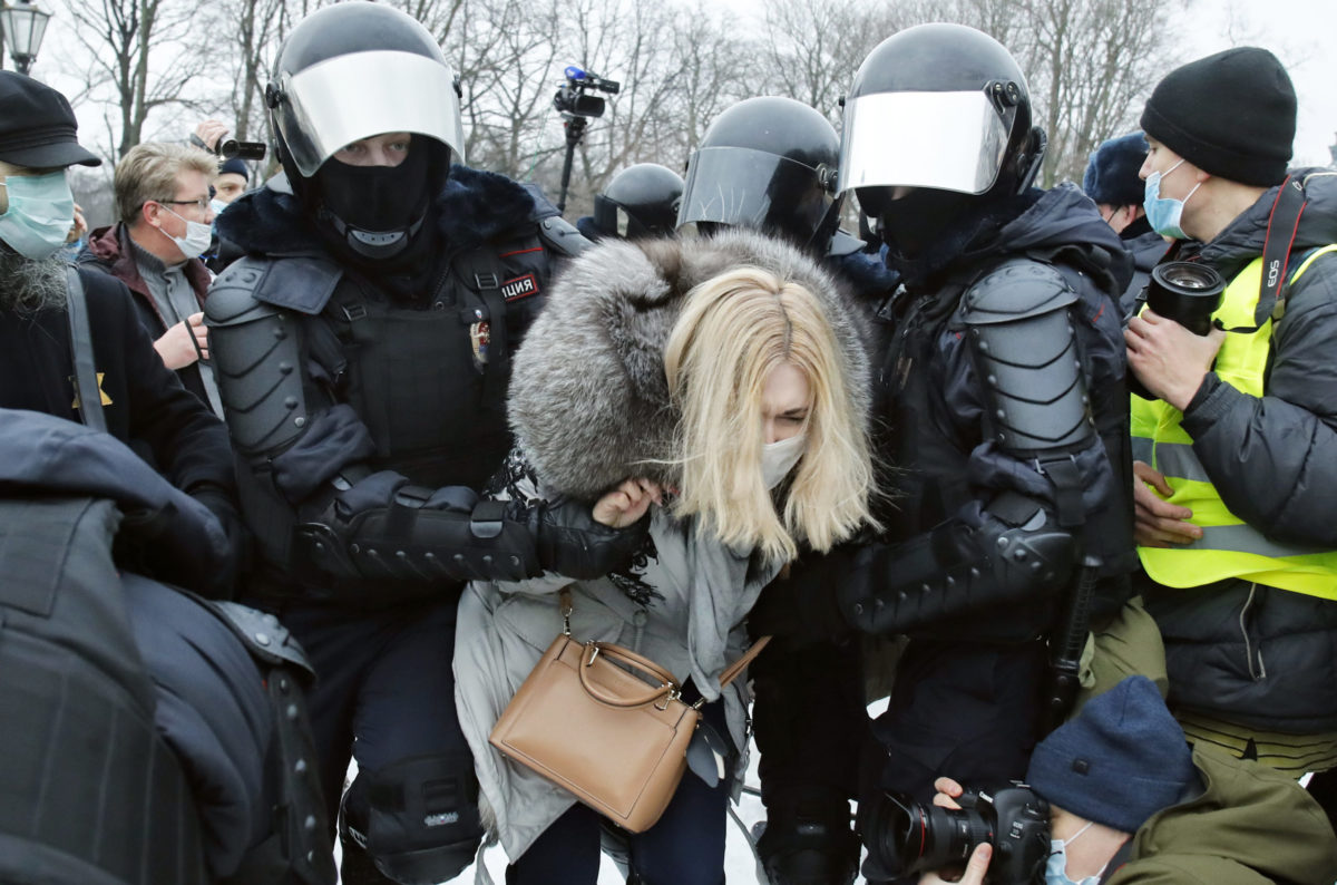 Russia Navalny Protests