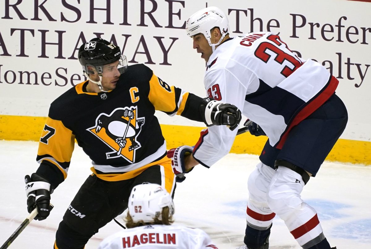 Sidney Crosby, Zdeno Chára, NHL, Pittsburgh Penguins, Washington Capitals