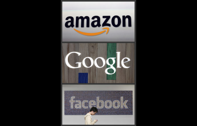 Amazon, Google, Facebook
