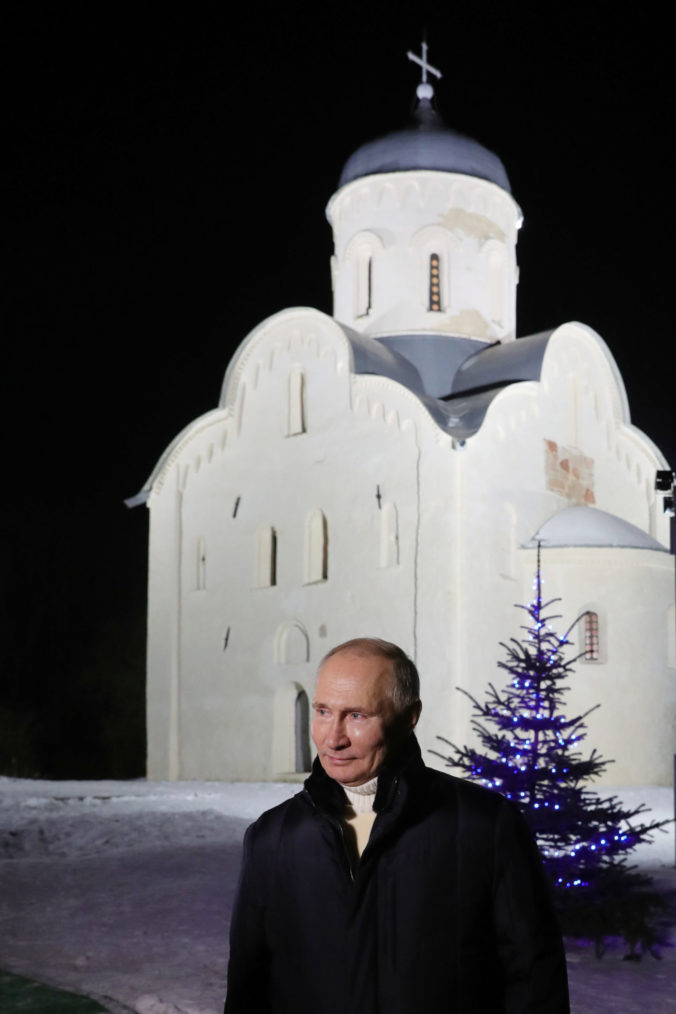 Virus Outbreak Russia Orthodox Christmas