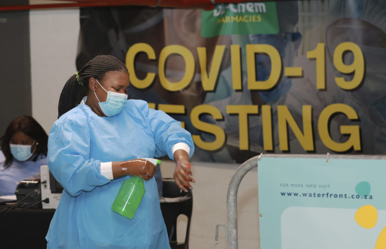 Virus Outbreak South Africa Testing