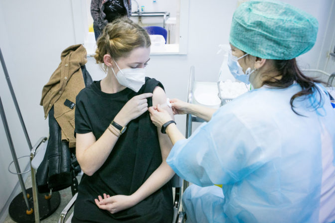 COVID 19: Očkovanie učiteľov v Bratislave