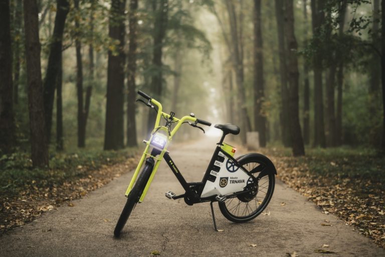 Trnava bikesharing elektrobicykel