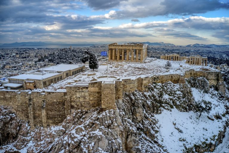 APTOPIX Greece Weather