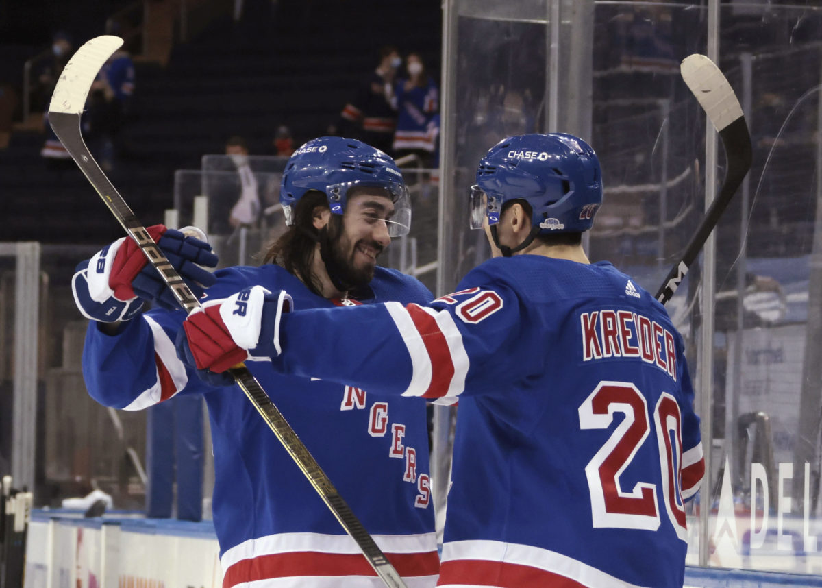 Mika Zibanejad, Chris Kreider