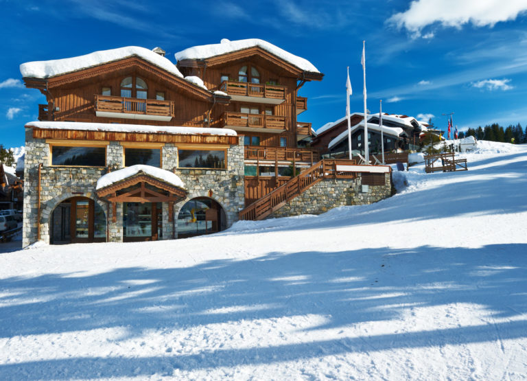 Mountain ski resort