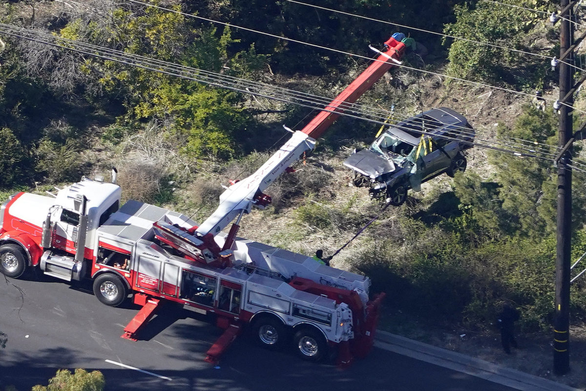Tiger Woods Vehicle Crash