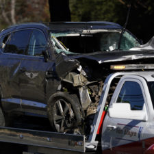 Tiger Woods Vehicle Crash Golf