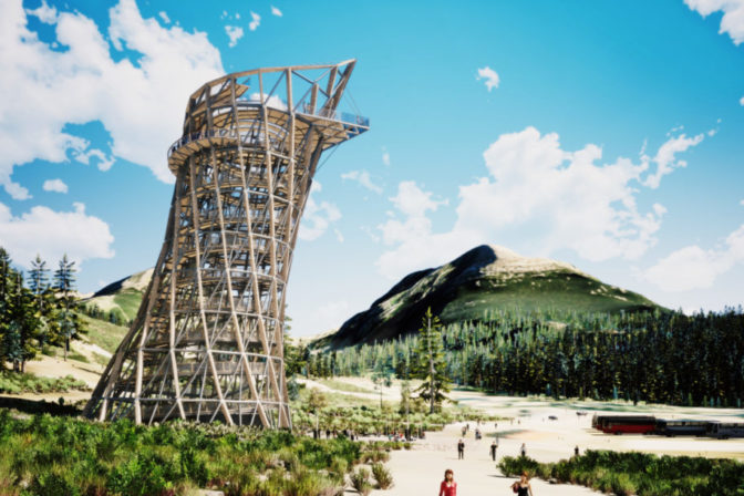 Vyhliadková veža Štrbské pleso