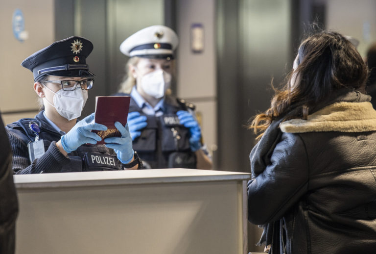 Virus Outbreak EU Travel Restrictions