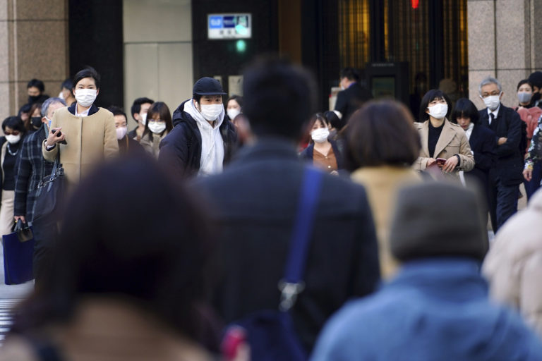 Virus Outbreak Japan Daily Life