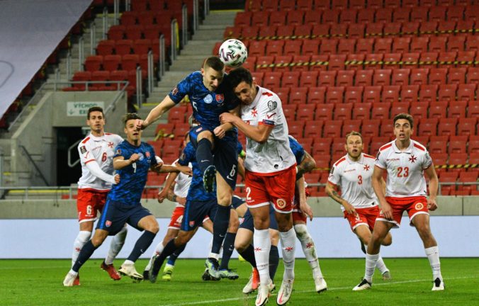 FUTBAL: Kvalifikácia na MS 2022 Slovensko - Malta