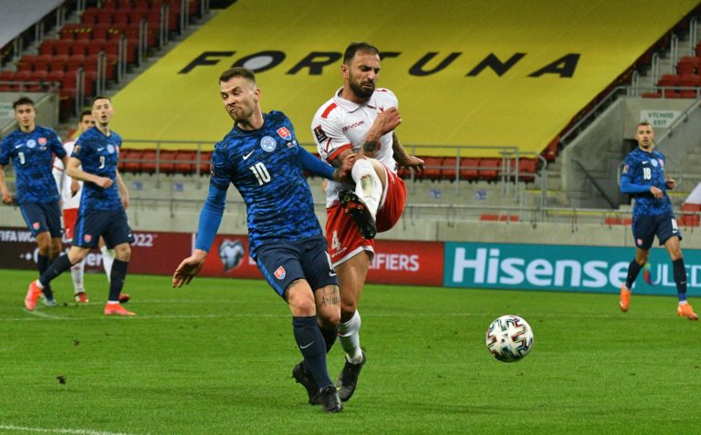 FUTBAL: Kvalifikácia na MS 2022 Slovensko - Malta