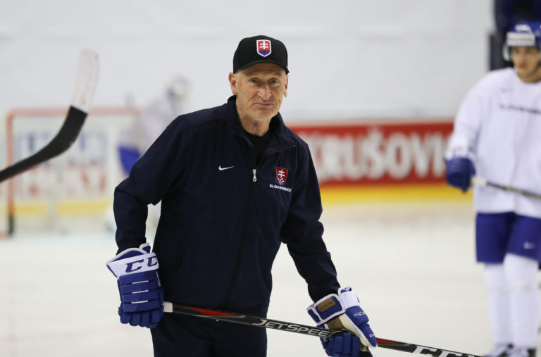 HOKEJ MS: Tréning slovenskej reprezentácie
