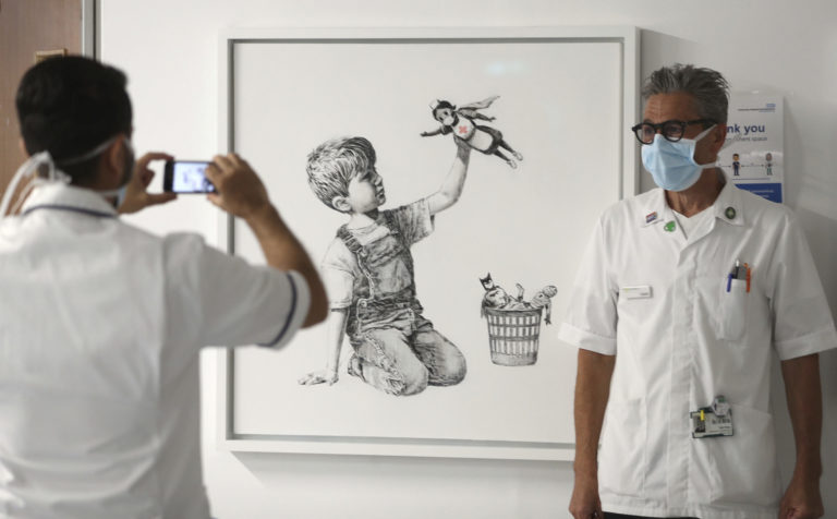 Banksy, Game Changer, obraz