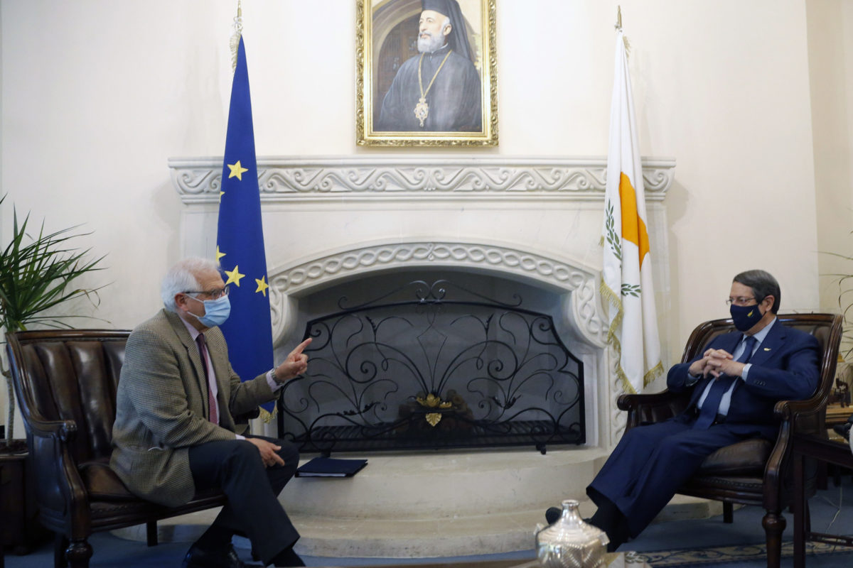 Josep Borrell, Nicos Anastasiades