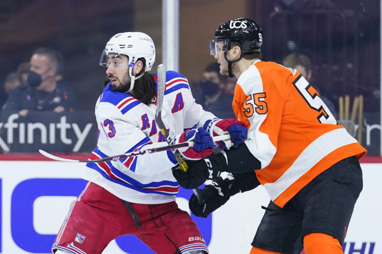 Rangers Flyers Hockey