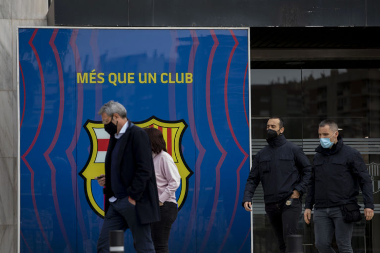 Fc barcelona policia