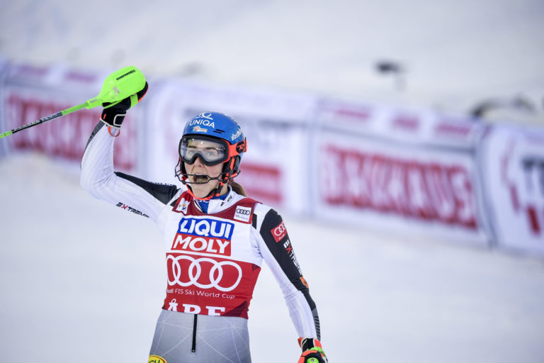 Petra Vlhová, slalom, Aare