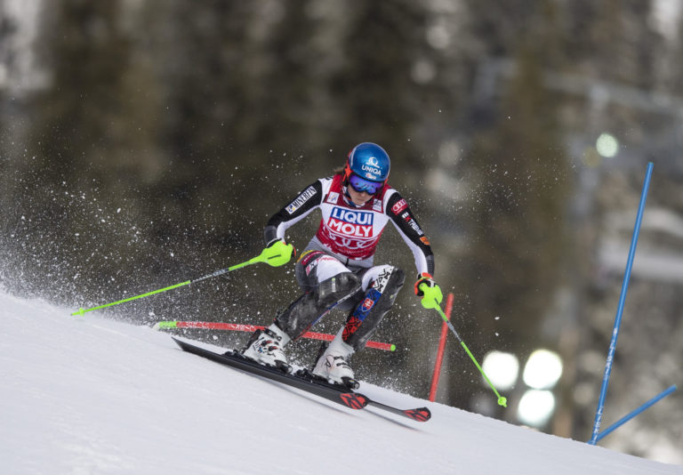 Petra Vlhová, slalom, Aare