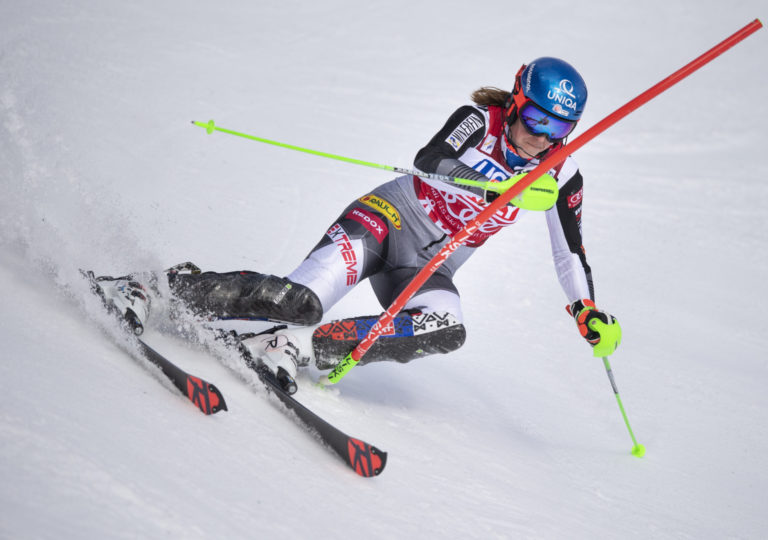 Petra Vlhová, slalom, Aare