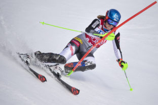 Petra Vlhová, slalom, Aare