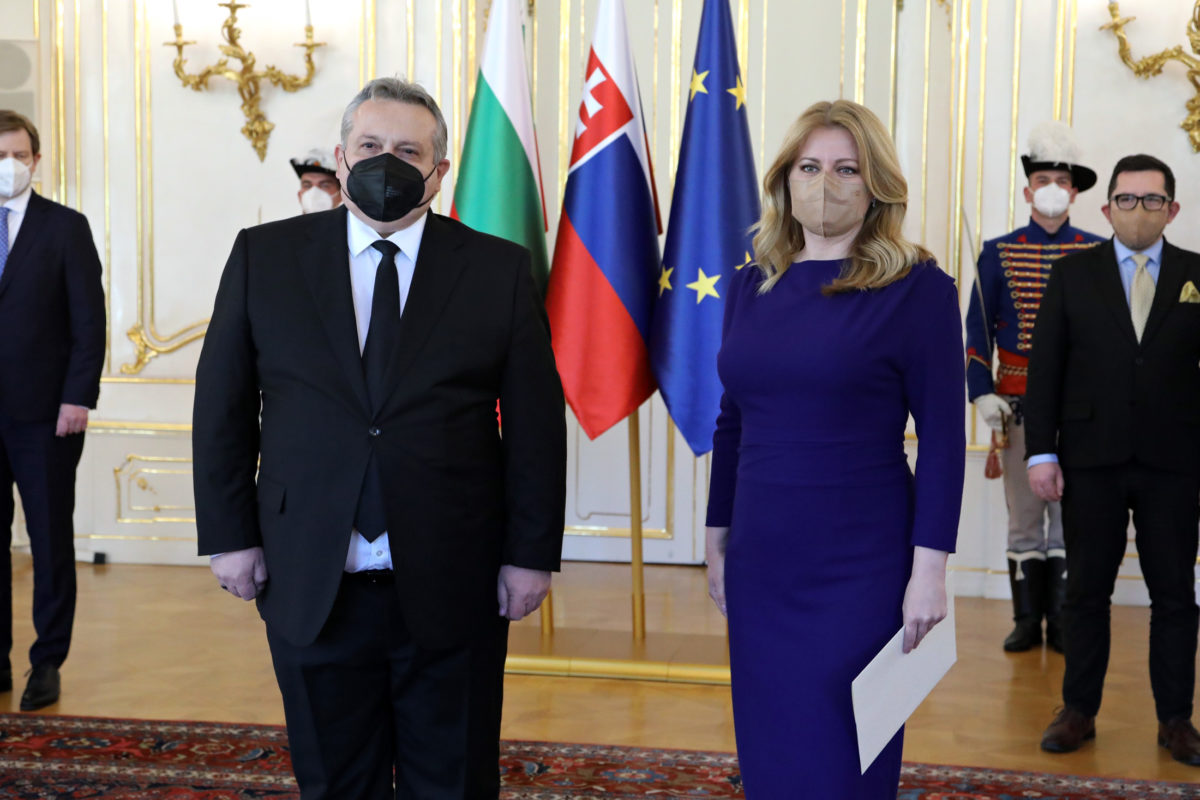 PREZIDENTKA: Prijala veľvyslanca Bulharska v SR