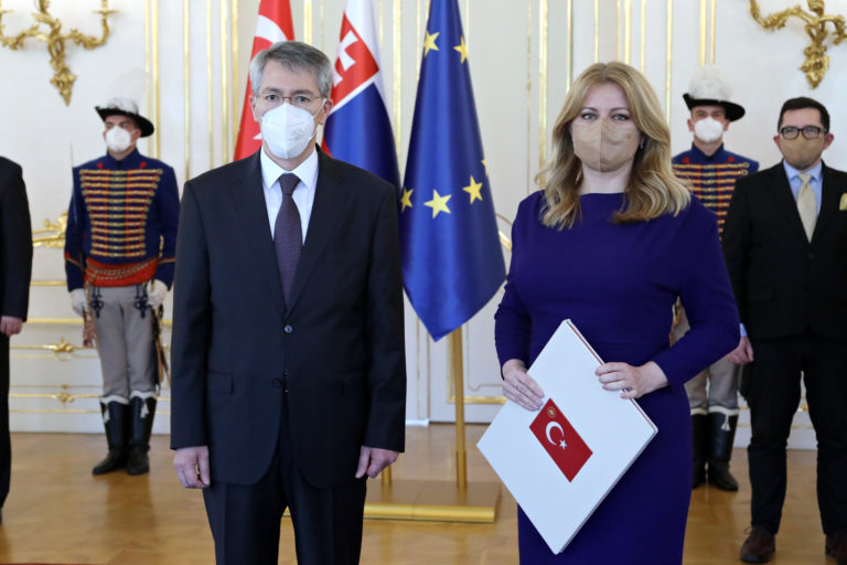 PREZIDENTKA: Prijala veľvyslanca Turecka v SR