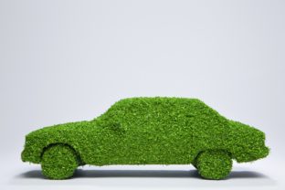 Green energy car.