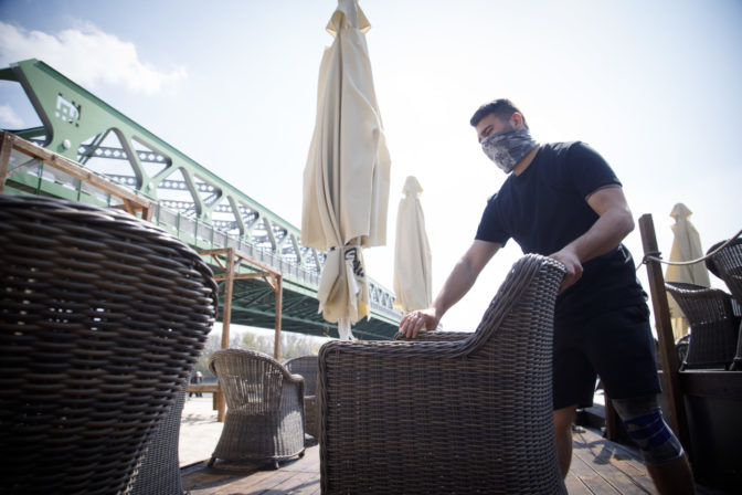 COVID 19: Prípravy podnikov na otvorenie terás