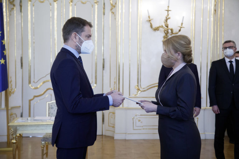 Prezidentka Čaputová vymenovala novú vládu