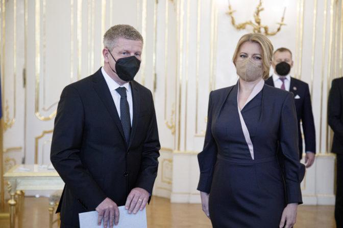 PREZIDENTKA: Vymenovala novú vládu SR
