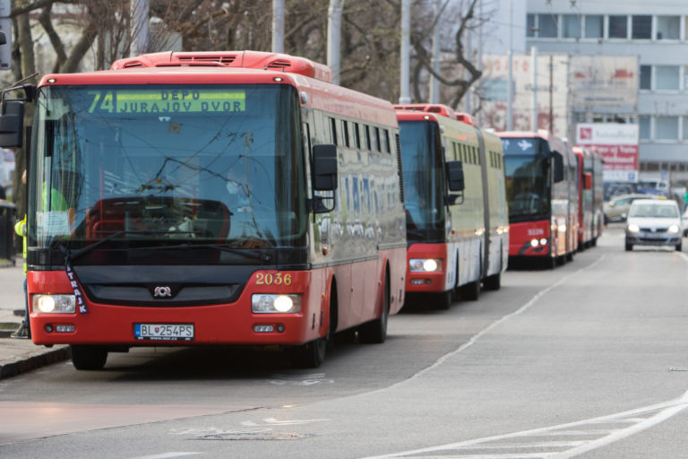 BRATISLAVA: Výstražný štrajk vodičov MHD